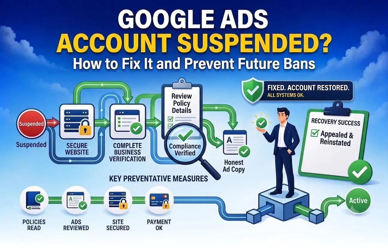 Suspended Google Ads Account